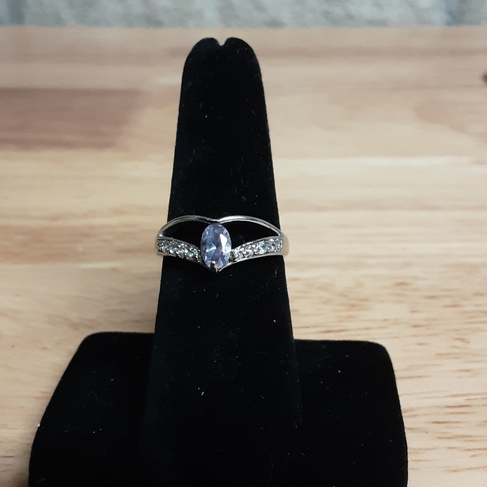Amethyst and Diamonds